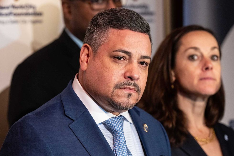 NYPD Commissioner Edward Caban is said to be among the officials who had his phone seized by the FBI