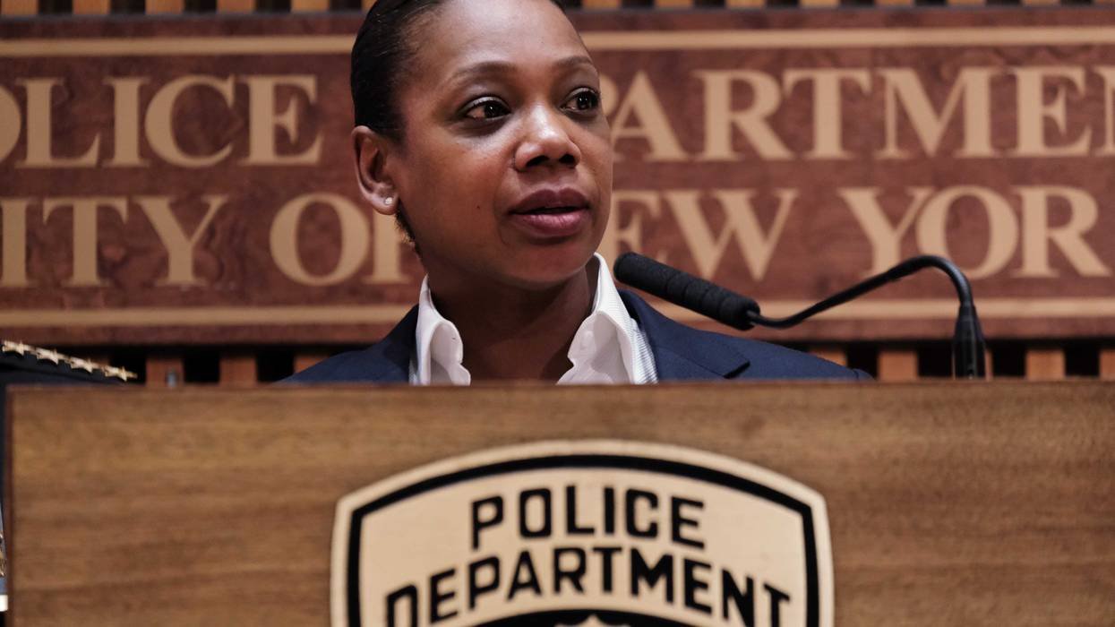 NYPD Commissioner Keechant Sewell