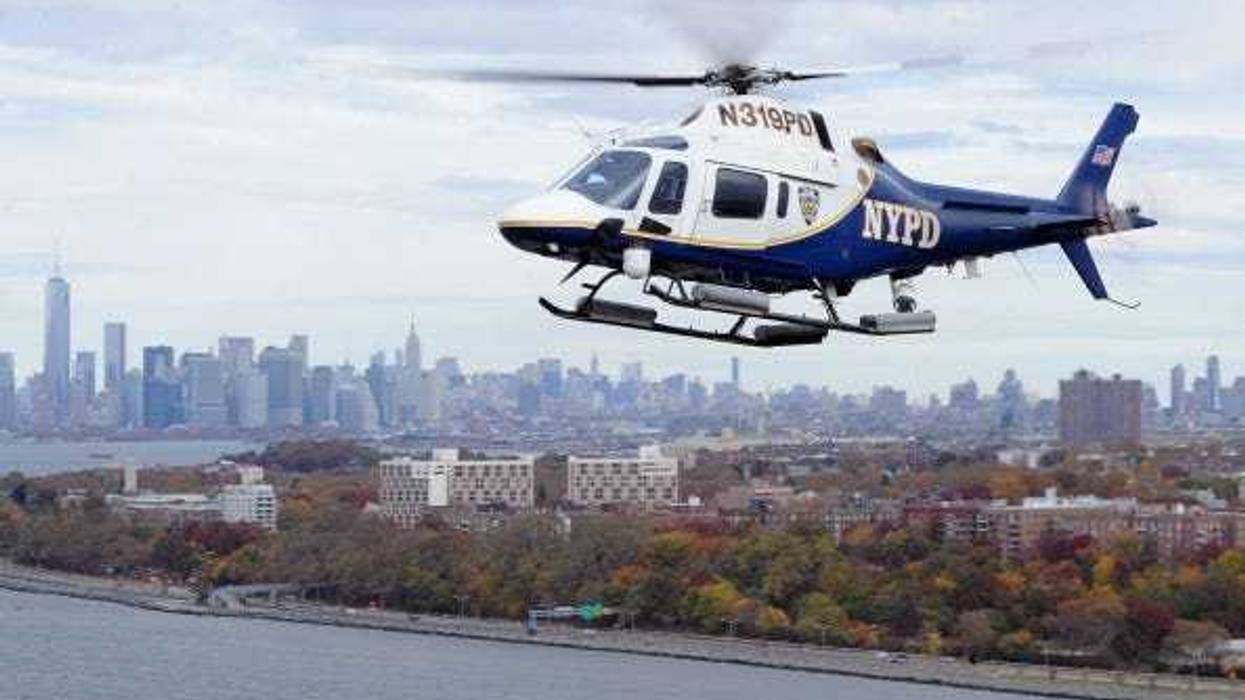 NYPD helicopter