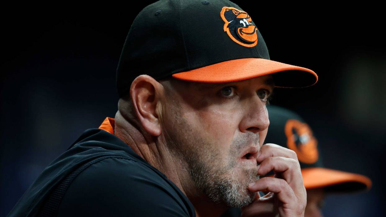 O's manager Brandon Hyde