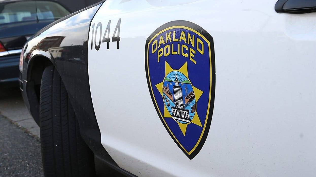OAKLAND, CA - DECEMBER 06: An Oakland Police patrol car sits in front of the Oakland Police headquarters on December 6, 2012 in Oakland, California. Oakland City officials have come to an agreement to forfeit broad power over the Oakland Police Department