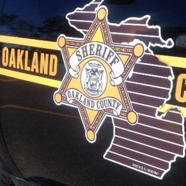 Oakland County Sheriff's vehicle