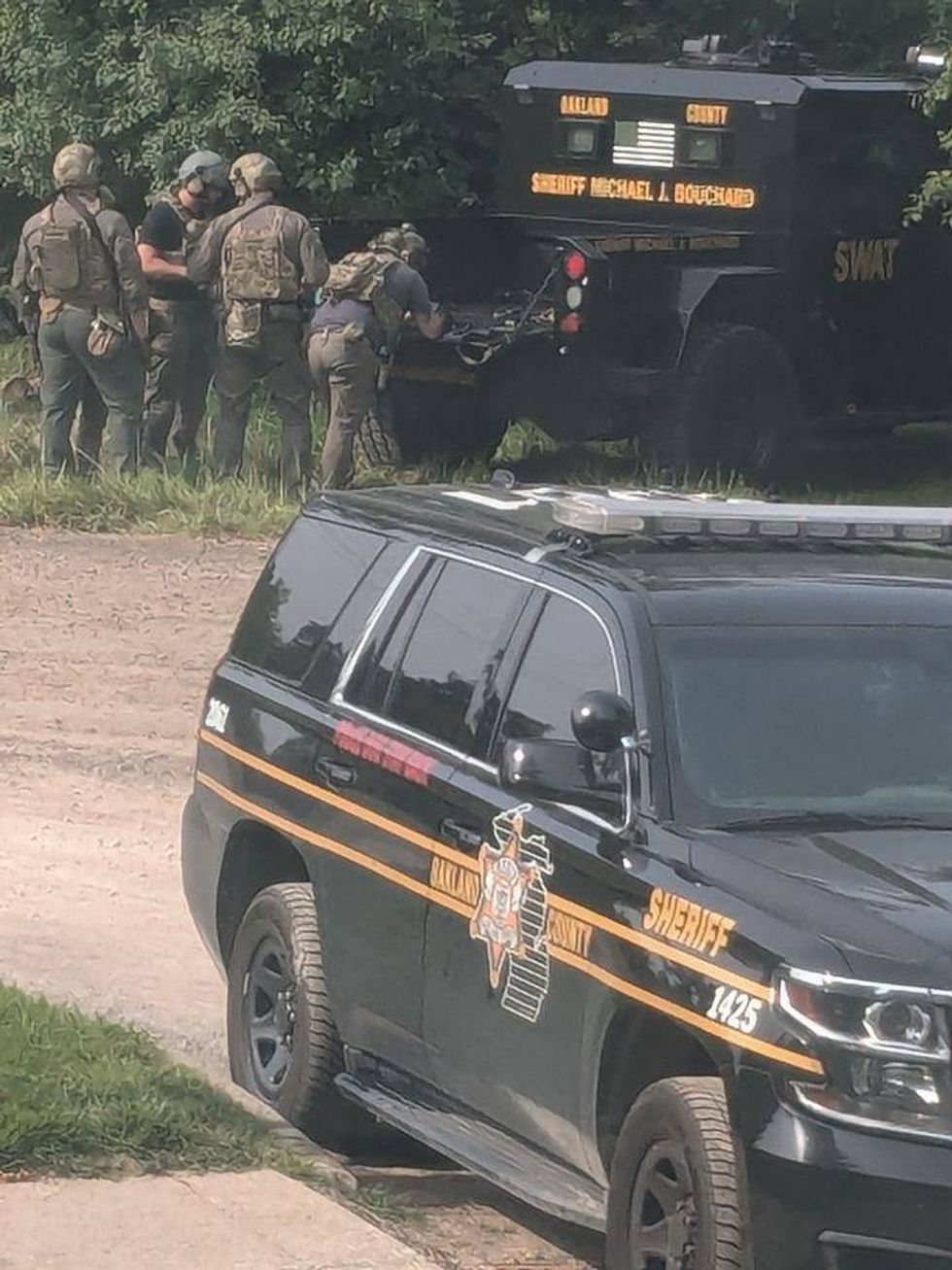 Oakland County SWAT team in Farmington Hills