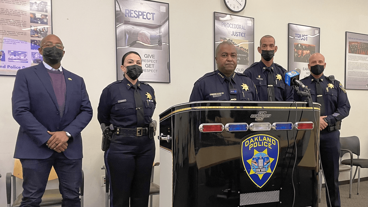 Oakland police have recovered a car “similar” to the description of a vehicle believed to be involved when a former longtime Bay Area police officer was shot and killed in the city last month.