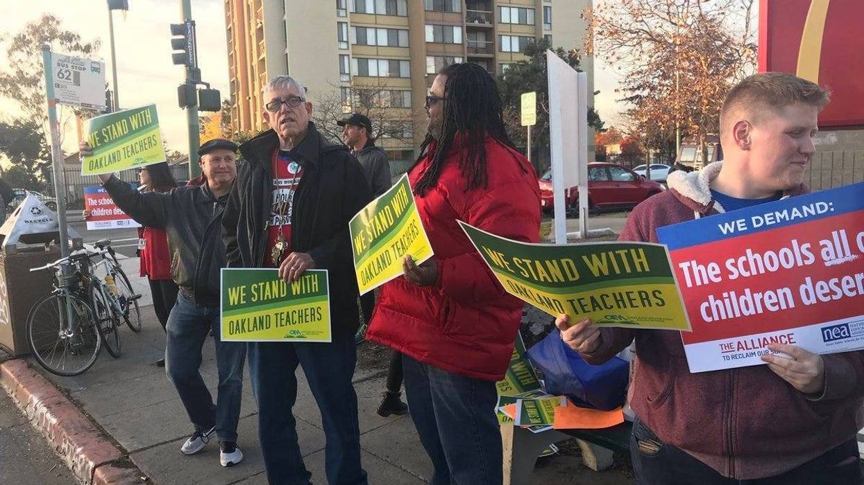 Oakland Teachers Rally