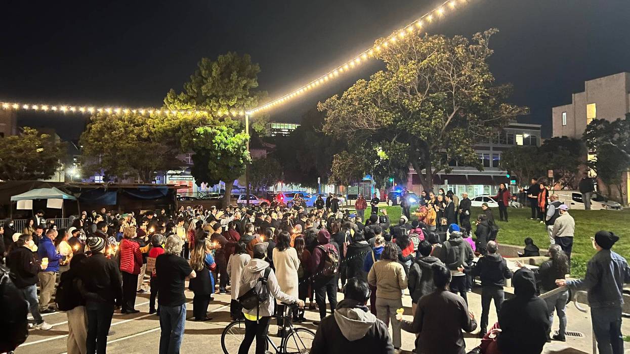 Oakland’s Chinatown community remembered recent victims killed in Monterey Park, Half Moon Bay and East Oakland during a candlelight vigil on Wednesday.
