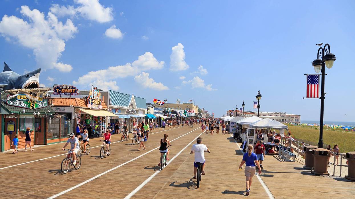 Ocean City New Jersey boardwalk