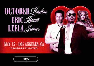 October London, Leela James & Eric Benet