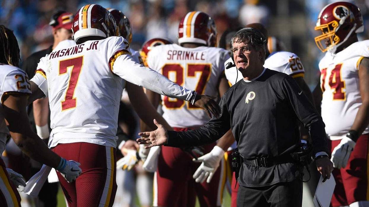 Offensive line coach Bill Callahan