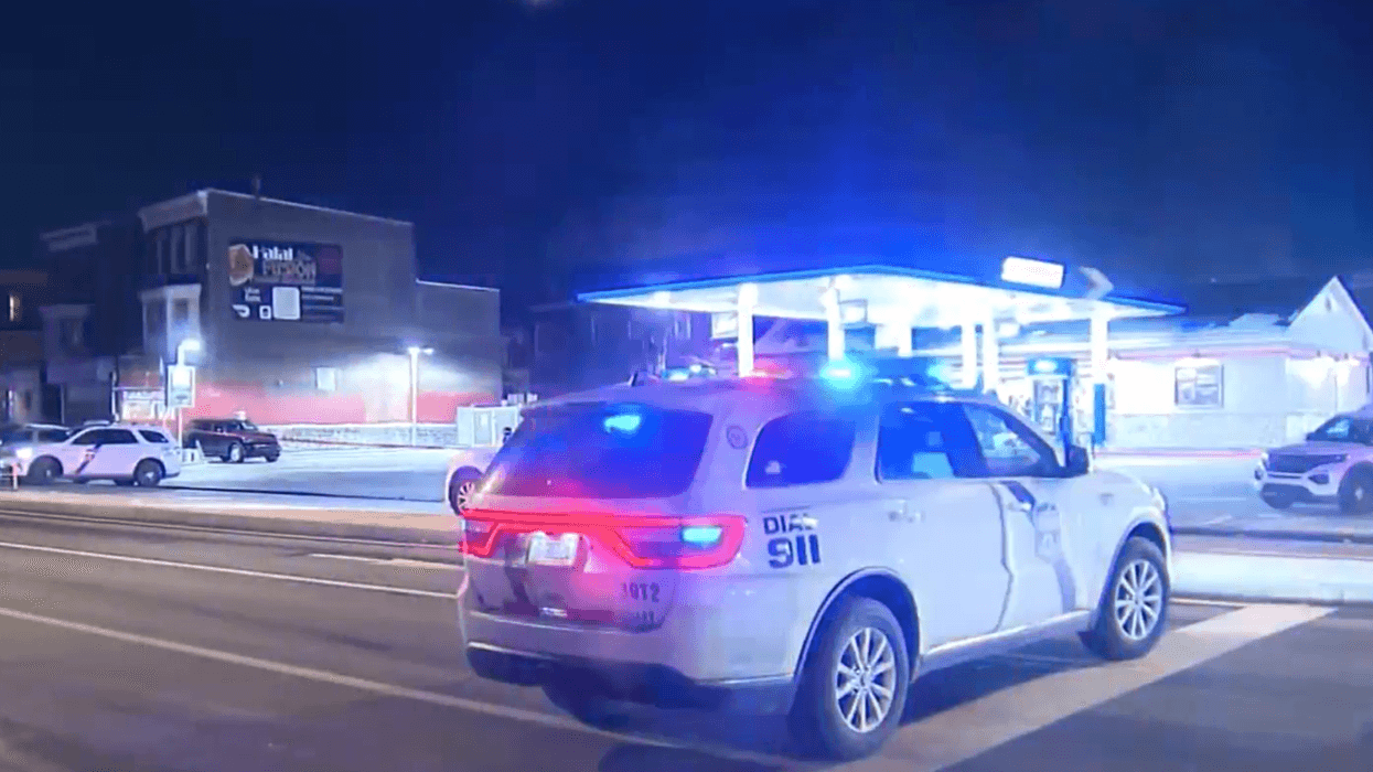 officer-involved shooting scene