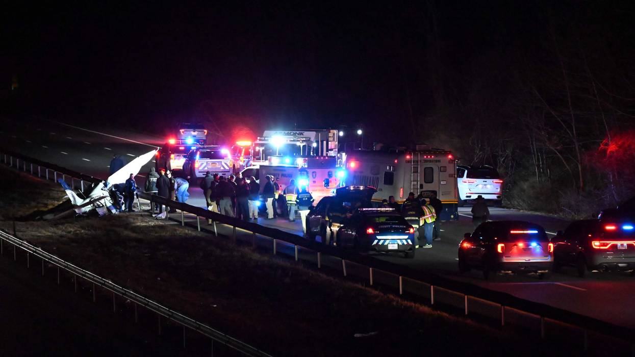 Officers are on the scene after small plane crashed, leaving one person dead, according to State Police in Westchester on December 12, 2024