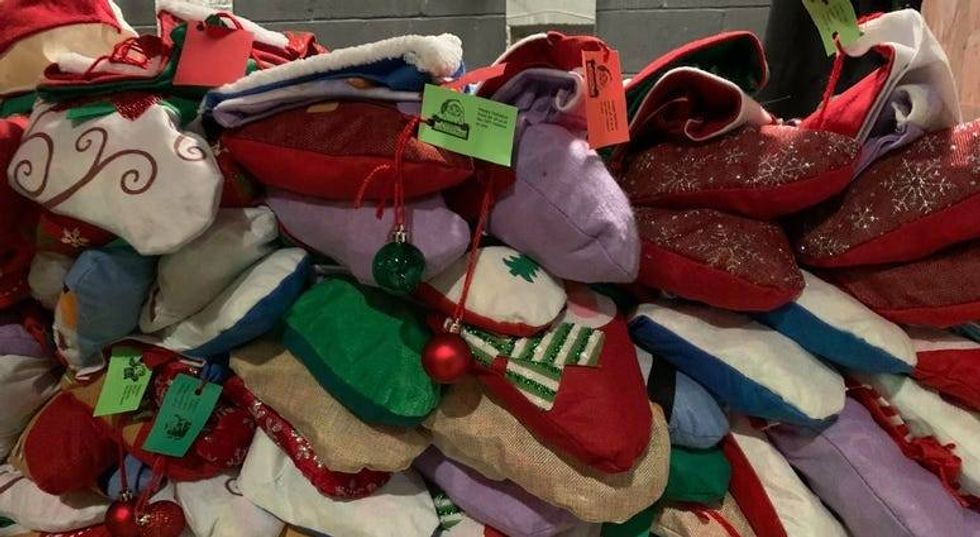 Officers swap police uniform for Santa hats, donate dozens of bikes to kids 3