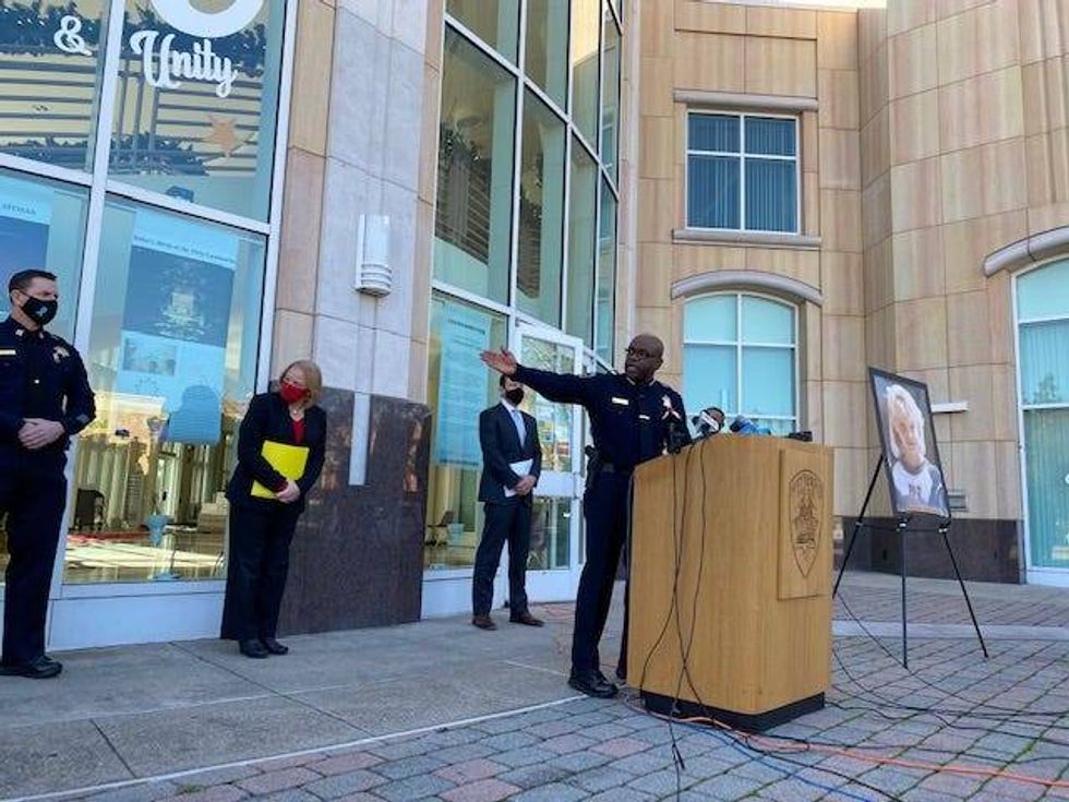 Officials announce an arrest in the November 1988 disappearance of nine-year-old Michaela Garecht.