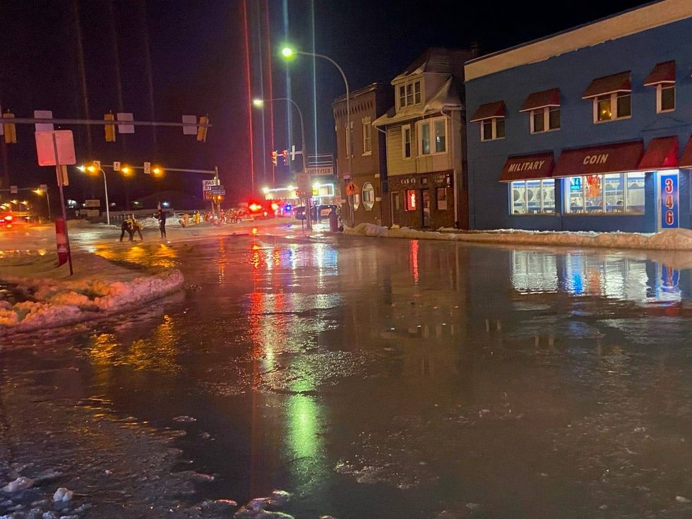 Officials asking residents to avoid area of Hertel and Military