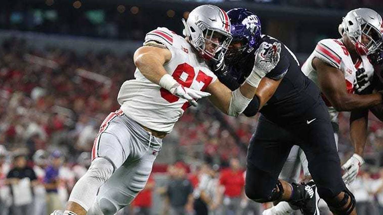Ohio State Buckeyes defensive end Nick Bosa