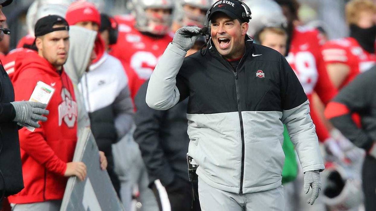 Ohio State head coach Ryan Day