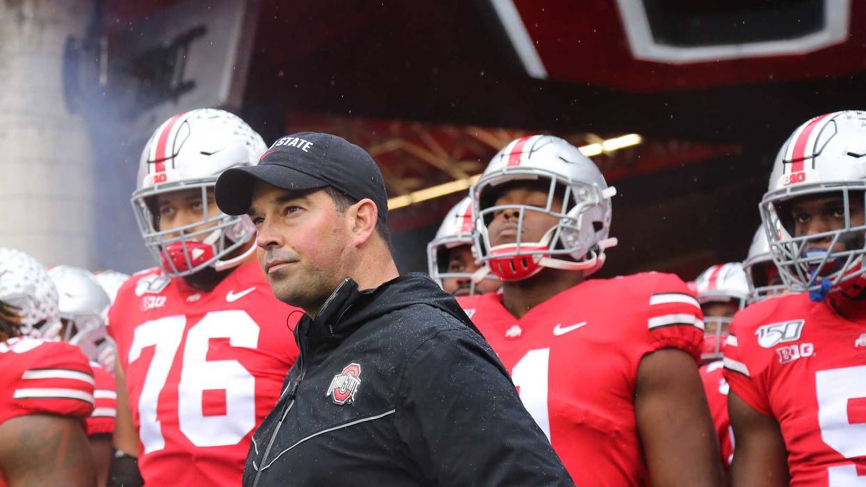 Ohio State head coach Ryan Day