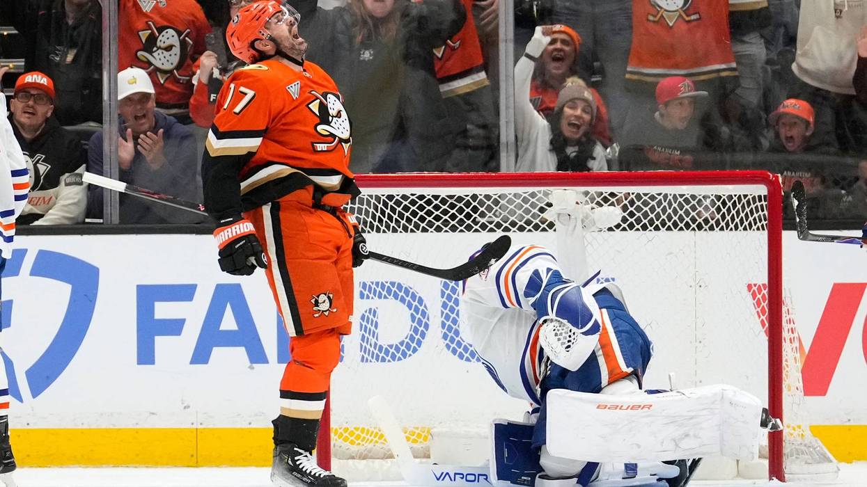 Oilers Ducks Hockey