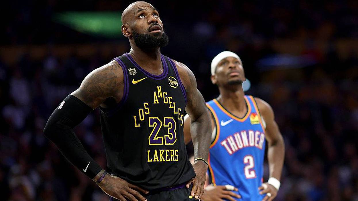 Oklahoma City Thunder v Los Angeles Lakers - Game Four
