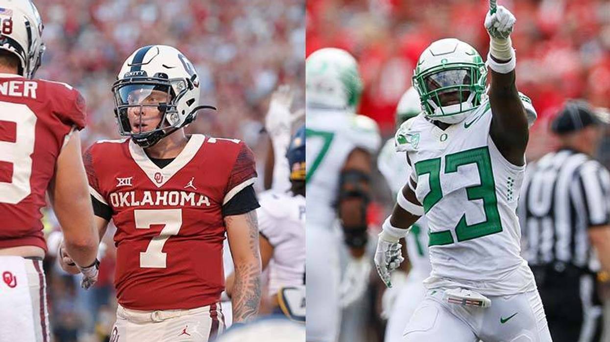 Oklahoma Oregon Alamo Bowl