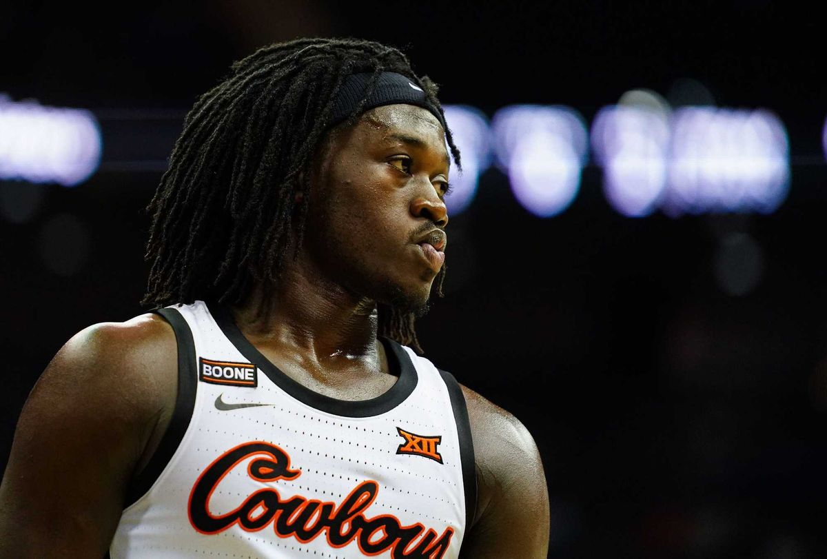 Oklahoma State Cowboys guard Isaac Likekele