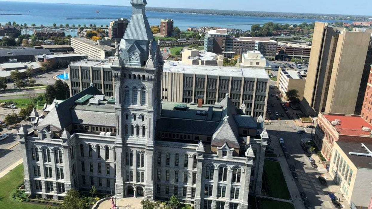 Old County Hall, home of Erie County Legislature, downtown Buffalo