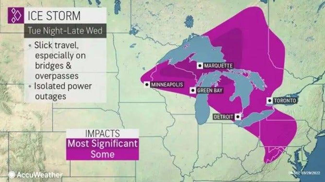 Old Man Winter isn't done with us yet — Meteorologists are warning the Metro Detroiters to prepare for a wintery mix of rain, sleet, snow and freezing rain that will move into the area overnight tonight.