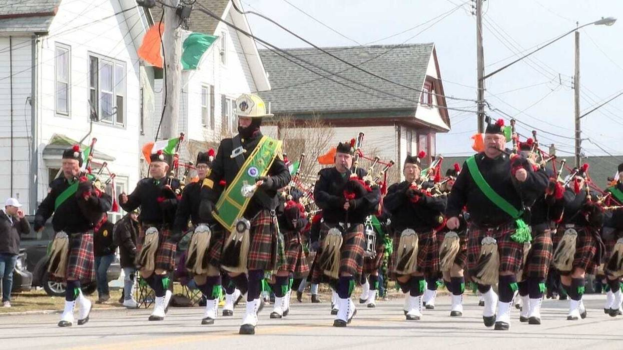 Old neighborhood parade in Buffalo's Old First Ward