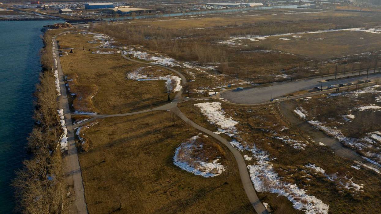 old United States Steel Corporation South Works manufacturing mill