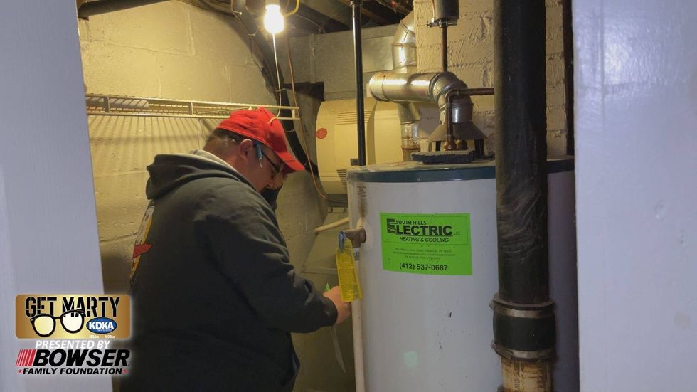 old water heater