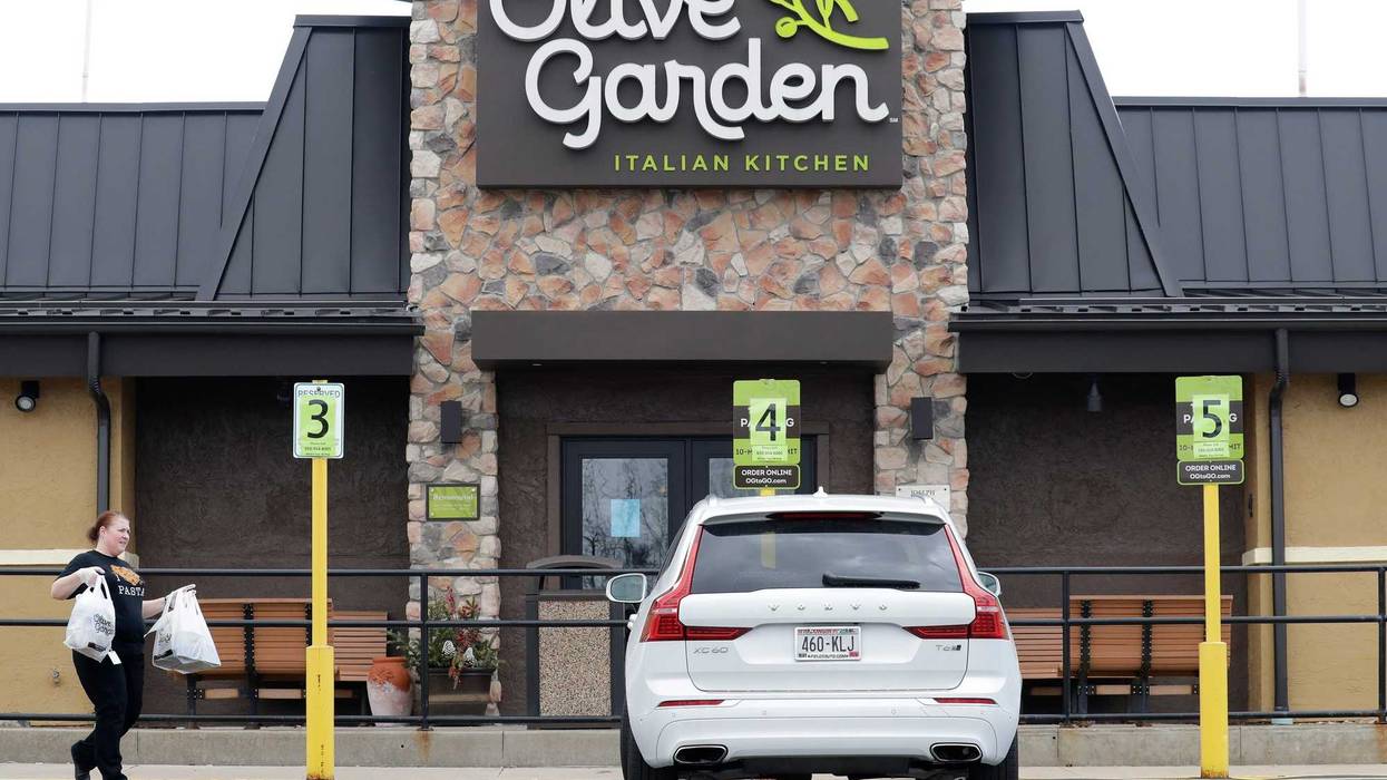 Olive Garden restaurant.