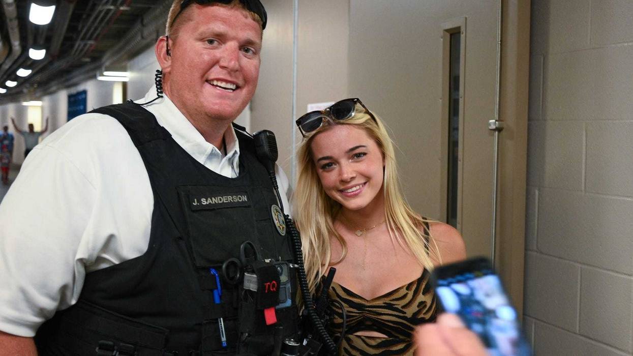 Olivia Dunne at the CWS