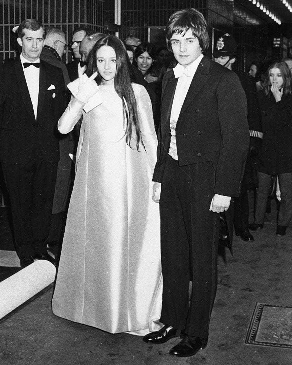 Olivia Hussey and Leonard Whiting