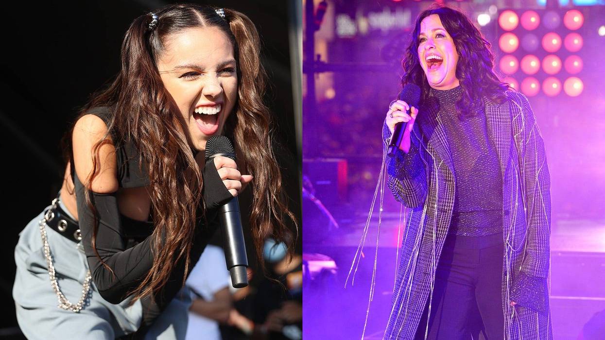 Olivia Rodrigo and Alanis Morissette