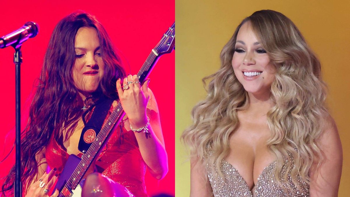Olivia Rodrigo and Mariah Carey