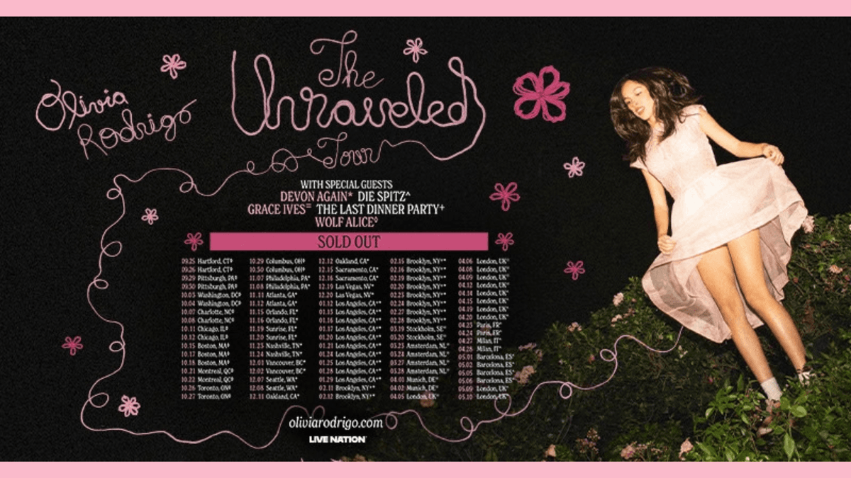 You Could Win Tickets to Olivia Rodrigo: The Unraveled Tour at the Schottenstein Center in Columbus!