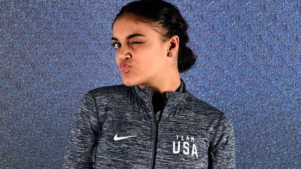 Olympic gymnast Laurie Hernandez