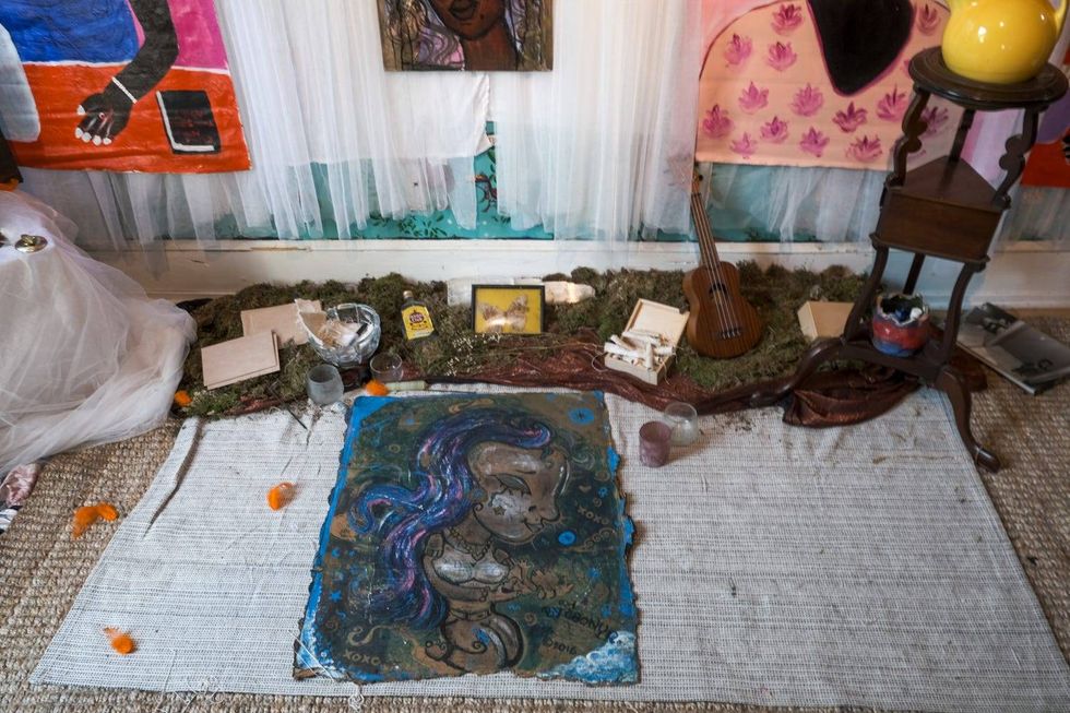 On display at The Colored Girls Museum