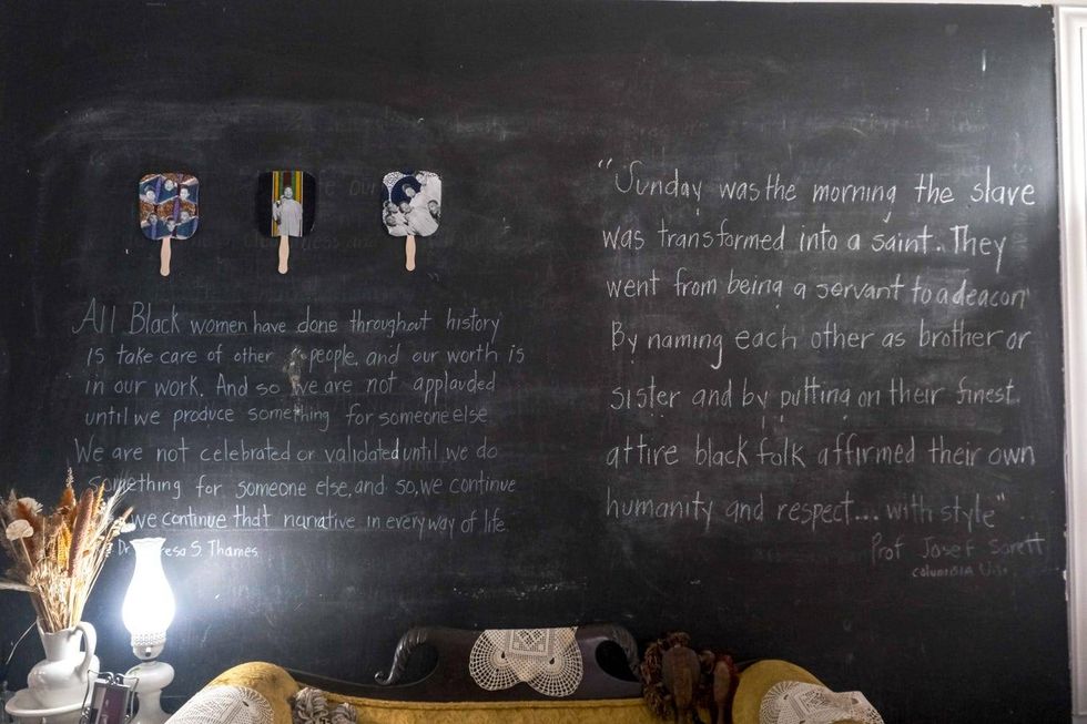 On display at The Colored Girls Museum