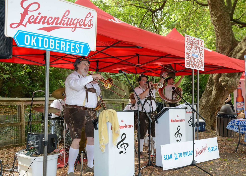 On September 25, the Die Musikmeisters will entertain guests during Brookfield Zoo