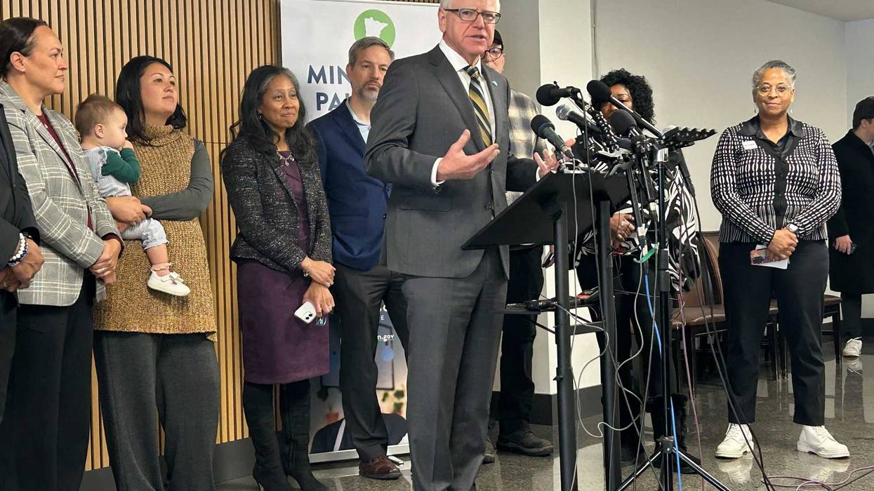 On Tuesday, Gov. Tim Walz answered questions about dropping out of the 2026 race, and did so with an angry and defiant tone, taking special aim at President Donald Trump and Republicans.