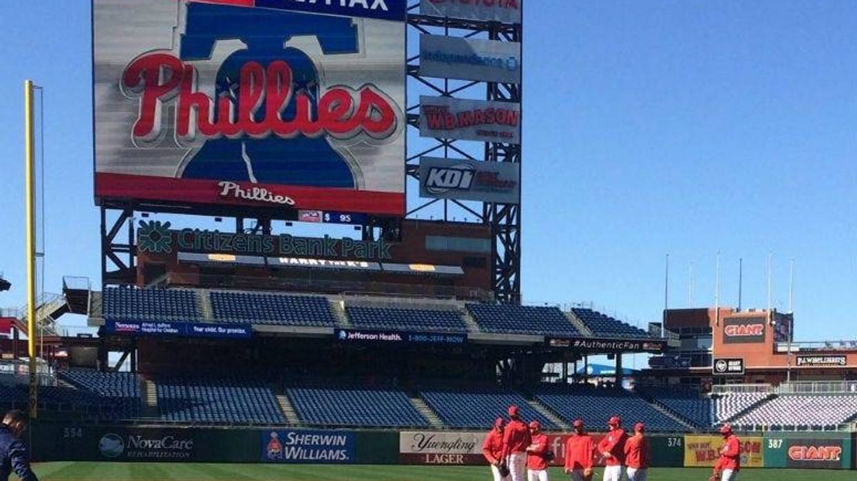 On Tuesday, the Phillies held their first workout of 2019 on their home field, and the newest Phillie admitted it was an a bit of an adjustment walking out of the home dugout.