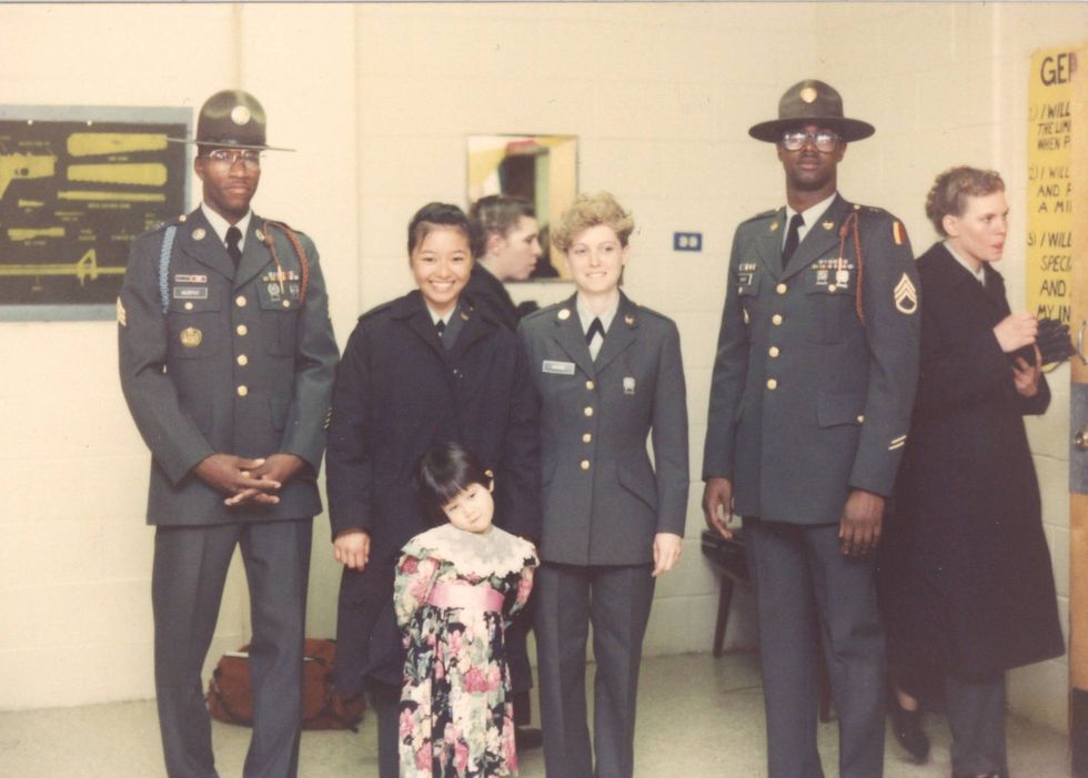 Once a refugee, she is rising through Army