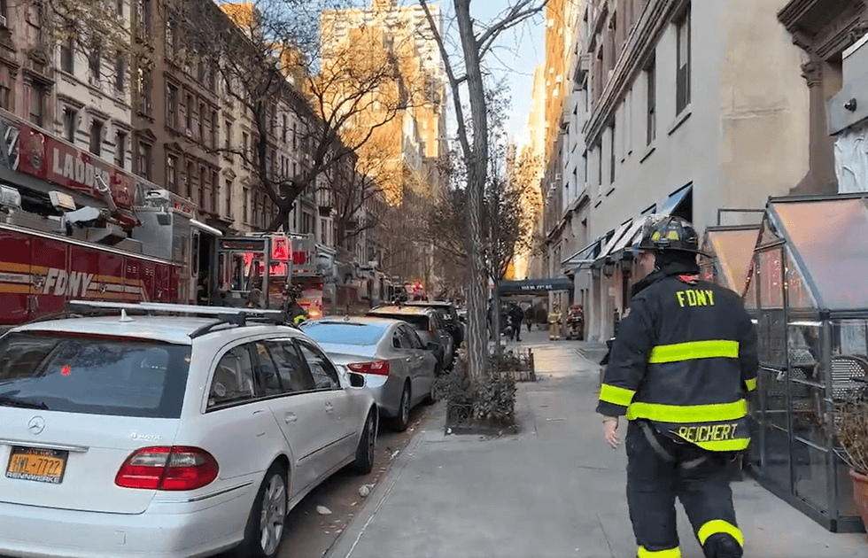 One man died in the fire.