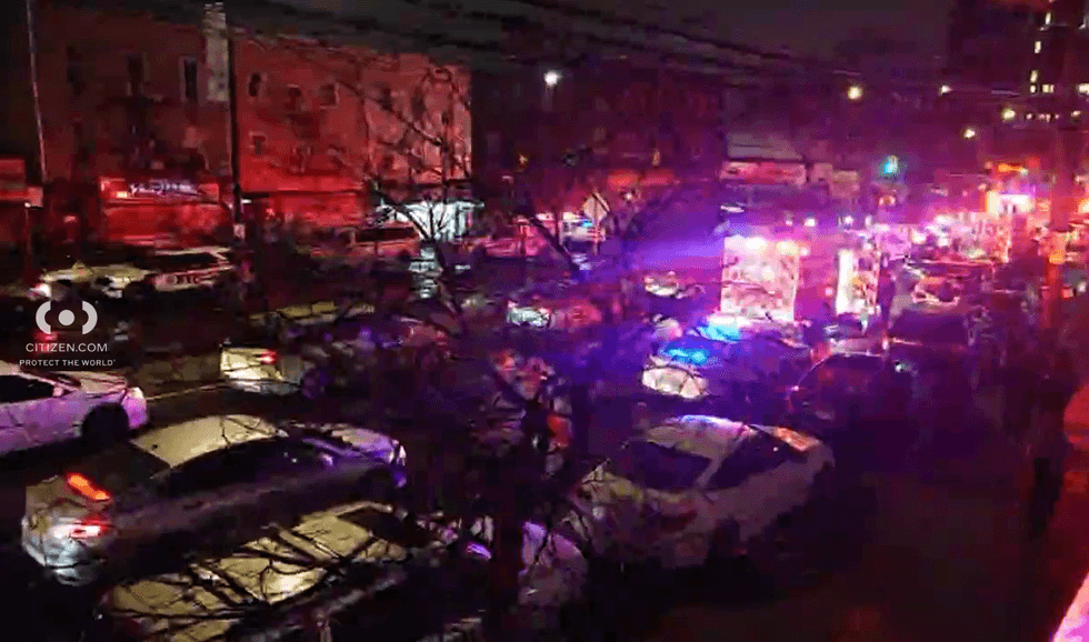 One man was pronounced dead at the scene and the other two were taken to a hospital in stable condition
