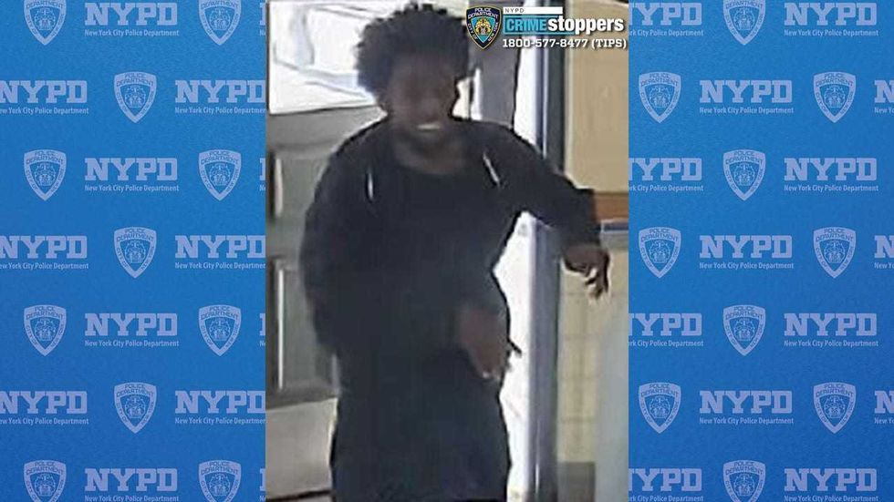 One of five suspects sought in the robbery of a food delivery worker in Sunset Park, Brooklyn last month.