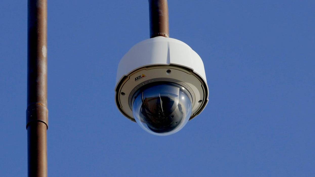 One of PG&E's HD cameras part of the artificial intelligence system at Mount Tamalpais.