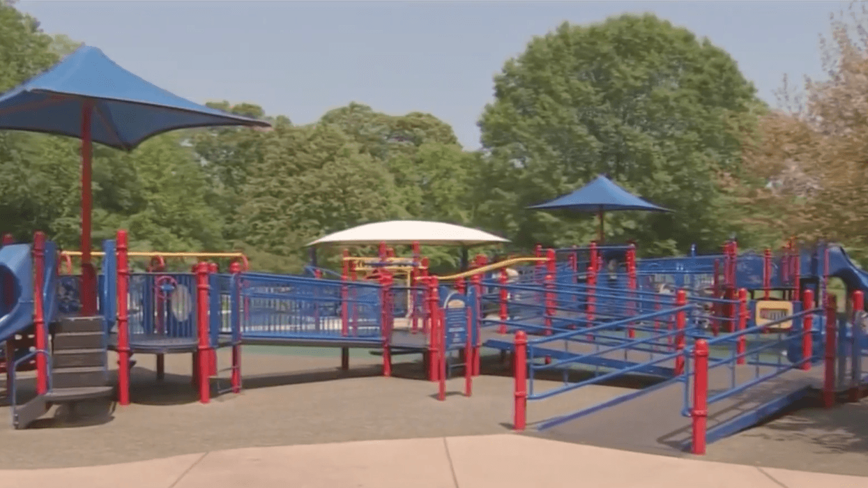 One of soon-to-be three Jake's Place playgrounds in New Jersey