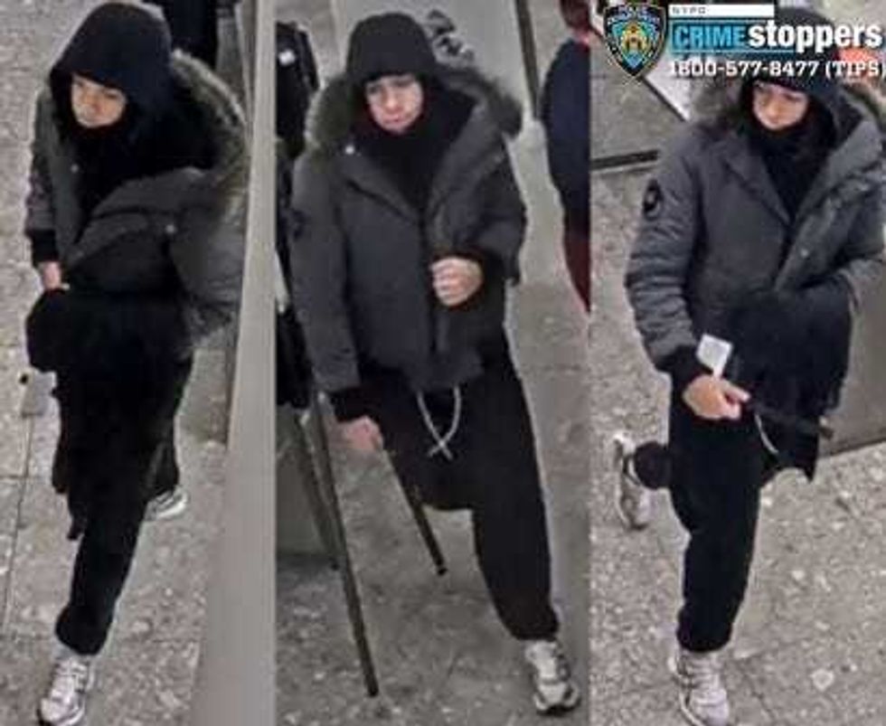 One of the five suspects sought by police
