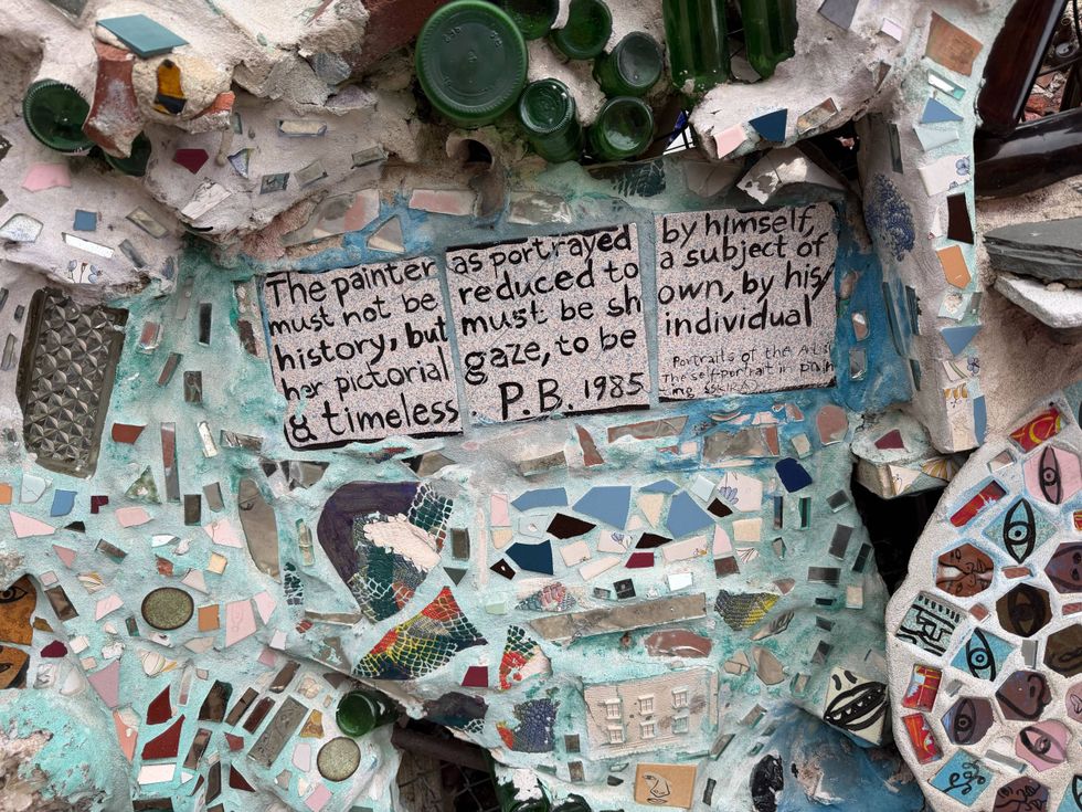 One of the many quotes plastered around Philadelphia